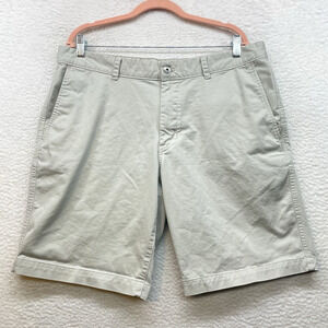 North Face Shorts Mens 38 Beige Khaki Chino Bermuda Outdoor Hiking Casual